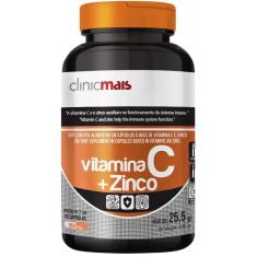 Vitamina c + zinco 30 cápsulas - clinicmais