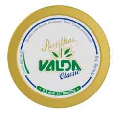 Pastilha Valda Classic com 50g Canonne 50g