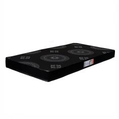 Colchão Solteiro Espuma D20 Pro Confort 88x188x12cm Preto Preto