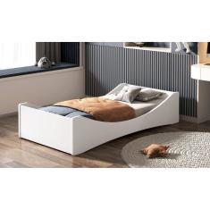Cama Infantil Evolutiva Solteiro Lunna Branco Fosco