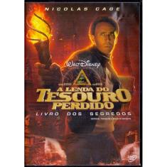 Dvd A Lenda Do Tesouro Perdido - Livro Dos Segredos