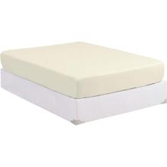 Lençol Solteiro 100% Algodão com Elástico Prime Percal 200 Fios Cama B