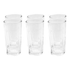 Jogo 6 Copos Água Suco Vidro Conjunto 350ml 14 X 7,5 - Cheng Xiang, 35