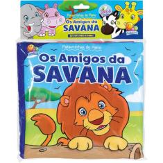 Livro - Palavrinhas de Pano II: Amigos da Savana, Os