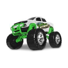 Carrinho Pick Up Striker Monster Truck - Samba Toys, Branco