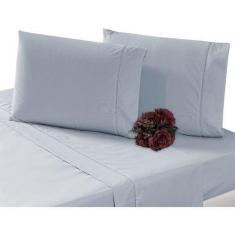 Jogo Lençol 3 Peças 2,03 X 1,20x 0,30 100% Algodão 200 Fios - INGRID B