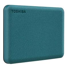 TOSHIBA HD Externo Portátil 1TB Canvio Advance USB 3.0 Verde - HDTCA10XG3AA