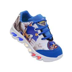 Tenis De Led Infantil Sonic Veloz Lançamento Do Ano, 34
