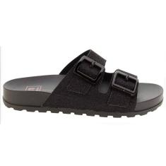 Chinelo Papete Feminino Moleca Fivela Gliter 5436.401