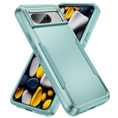 SORAKA Capa para Google Pixel 8 Capa rígida de PC Capa macia de TPU para para-choques Capa robusta de ajuste fino Capa Google Pixel 8