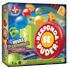 Jogo de Tabuleiro Responda Se Puder  Original - Estrela
