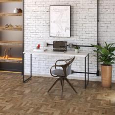 Mesa para Escritório Diretor 1,50m Dynamica - Compace Decor, Snow / Es