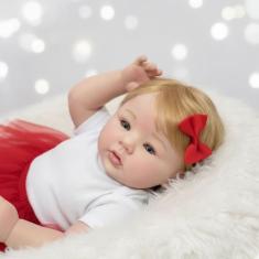 Bebê Reborn Menina Pronta Entrega + Acessórios - Mundo Azul E Rosa