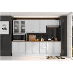Cozinha Completa Modulada Olivia 12 Portas 2 Gavetas  - Poliman Móveis