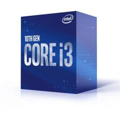 Processador Intel Core i3 10105F Box 10ª Geração lga 1200 3.70 GHz (Max Turbo 4.40GHz) - Sem Vídeo Integrado - BX8070110105F