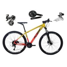 Bicicleta Aro 29 Ksw Xlt Câmbios Shimano Altus 24V Freios a Disco Hidráulicos Suspensão com Trava-Unissex