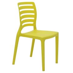 Cadeira Infantil Tramontina Sofia em Polipropileno Amarelo