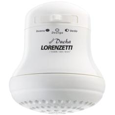 Lorenzetti Chuveiro Elétrico Branco Maxi Ducha, 5500W 110V