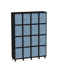 Armário Guarda Volume Locker Roupeiro 16 Portas Aço Grf 504/16 - Pandi