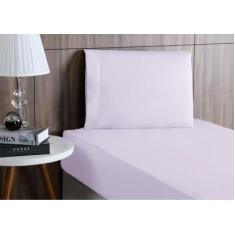 Jogo de Lençol Solteiro 2 Peças 100% Algodão Percal 200 Fios Ponto Pal