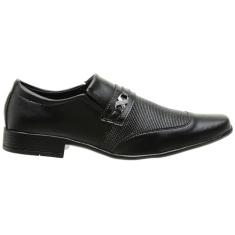 Sapato Social Masculino SLZ 1071 Preto (39)