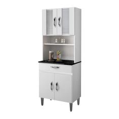 Armário de Cozinha 4 Portas 1 Gaveta Ventura Chf branco