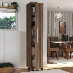 Armário Multiuso 1 Porta Com 5 Prateleiras 1402 Ilan San Remo