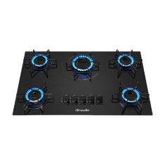 Fogão Cooktop 5 Bocas Mueller MCG -  À Gás - Preto - Bivolt