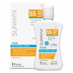Protetor Solar Fluid FPS 55 Sunmax - 60ml-Unissex