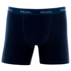 Cueca boxer mash 7140, XGG, Azul marinho