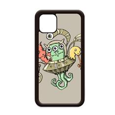 Capa Universo e Alienígena Monster para iPhone 12 Pro Max para Apple Mini Mobile Case Shell