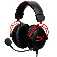 Headset Gamer Kingston HyperX Cloud Alpha - Cabo e Microfone Destacável - HX-HSCA-RDAM