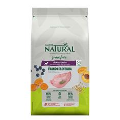 Guabi Natural Ração Grain Free Cães Adultos Raças Médias Frango E Lentilha 2 5Kg