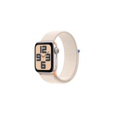 Apple Watch SE 2 44mm, GPS, Alumínio Starlight, Pulseira Loop Starlight