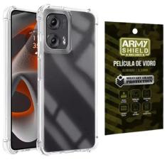 Capa Capinha Para Moto Edge 50 Fusion + Pelicuda De Vidro 3D Armishiel