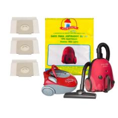 3 Saco Descartável para Aspirador de Pó Electrolux Listo/Neo/Pet Lover