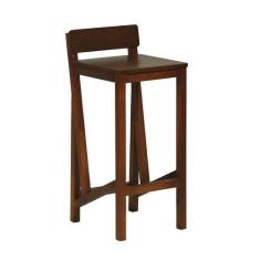 Banqueta Pilotis Amêndoa - Mobly