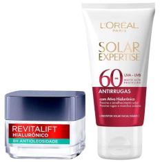 LOréal Paris Kit  Protetor Solar Facial Solar Expertise Antirrugas FPS
