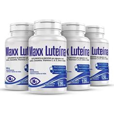 Maxx Luteina 4x 120 Cápsulas Zeaxantina Vitamina A C E Zn Cu