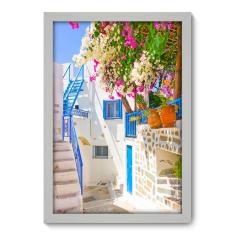 Quadro Decorativo - Mikonos - 35cm x 50cm - 114qnmcb