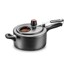 Panela de Pressão 3 Litros Antiaderente Grafite Visor Mta