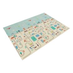 Tapete De Atividades Tatame Infantil 195X150 Dupla Face 6Mm