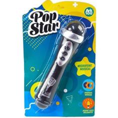 Microfone Infantil Com Luz E Diversas Músicas