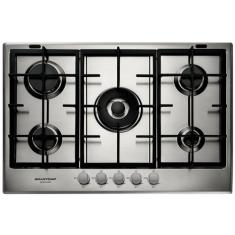 Cooktop a Gás Brastemp Gourmand 5 Queimadores Inox 75cm, 220V, Mesa de