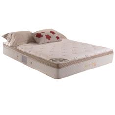 Colchão Casal Molas MasterPocket Ensacadas Pallace Bambu Plus Euro Pillow (138x188x32) - Herval
