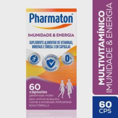 Multivitamínico pharmaton imunidade E energia 60 cápsulas