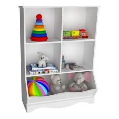 Organizador De Brinquedos Lua 100% Mdf (quarto Infantil)