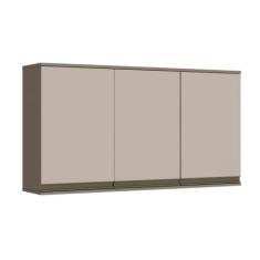 Armário de Cozinha Modulado Connect c/ 3 Portas Duna/Cristal - Henn