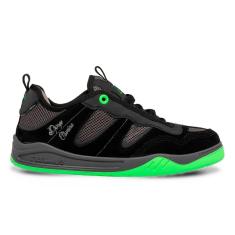 Tênis Tesla Shine Black Neon Green Libra Pro Atleta Djorge-Masculino