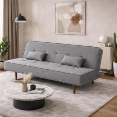 Sofá Cama Silver 2 Estágios 3 Lugares - Linho - Speciale Home, Linho G